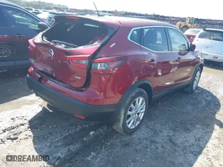 2021 Nissan Rogue Sport S with VIN JN1BJ1AW0MW426615, listed as a IAAI auction lot 41986000 with 27,150 mi miles. Bid and sale history available at carsss.com. Image 4.
