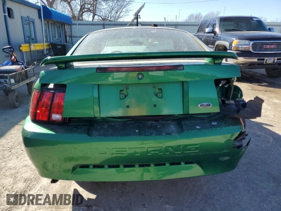 2001 Ford Mustang Standard с VIN 1FAFP40411F176303, выставлен на аукционе Copart как лот 47479995 с пробегом Не указан миль и Списание • Salvage title. История ставок и продаж доступна на DreamBid. Изображение 6.