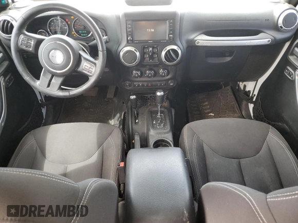 2017 Jeep Wrangler Unlimited Rubicon Recon with VIN 1C4BJWFG5HL511601, listed as a Copart auction lot 62656715 with 86,465 mi miles and Salvage title. Bid and sale history available at DreamBid. Image 8.