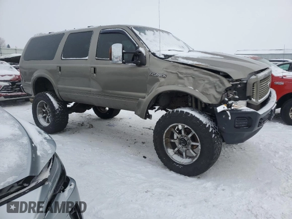 2003 Ford Excursion Limited z VIN 1FMSU43P53EB56437, wystawiony jako Copart lot #87789995 z przebiegiem 161 571 mil mil oraz Czysty tytuł • Clean title. Historia ofert i sprzedaży dostępna na DreamBid. Obrazek 4.