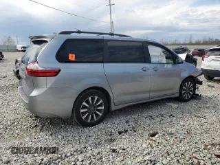 2018 Toyota Sienna XLE with VIN 5TDDZ3DC7JS191170, listed as a Copart auction lot 53964235 with 0 mi miles and Clean Title. Bid and sale history available at carsss.com. Image 3.