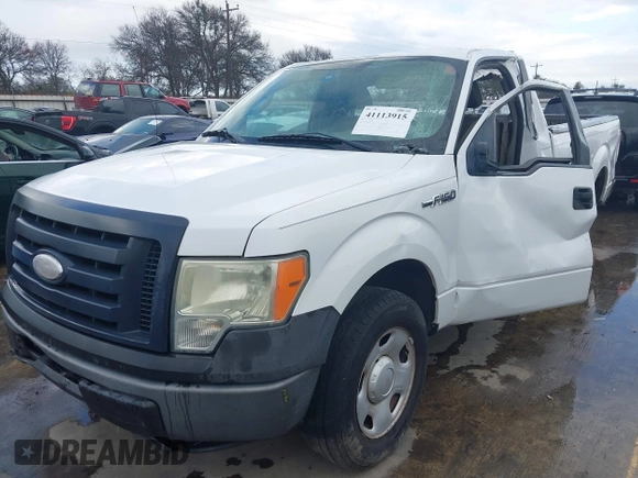 2009 Ford F-150 XL with VIN 1FTRF12W49KB49249, listed as a IAAI auction lot 41113915 with 193,285 mi miles and . Bid and sale history available at DreamBid. Image 6.