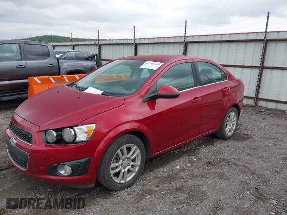 2012 Chevrolet Sonic LT with VIN 1G1JC5SHXC4196644, listed as a IAAI auction lot 42105202 with 171,841 mi miles and . Bid and sale history available at DreamBid. Image 2.
