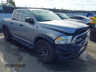 2023 Ram 1500 Classic Tradesman with VIN 3C6RR6KG5PG550852, listed as a IAAI auction lot 41818540 with 10,918 mi miles. Bid and sale history available at carsss.com. Image 1.