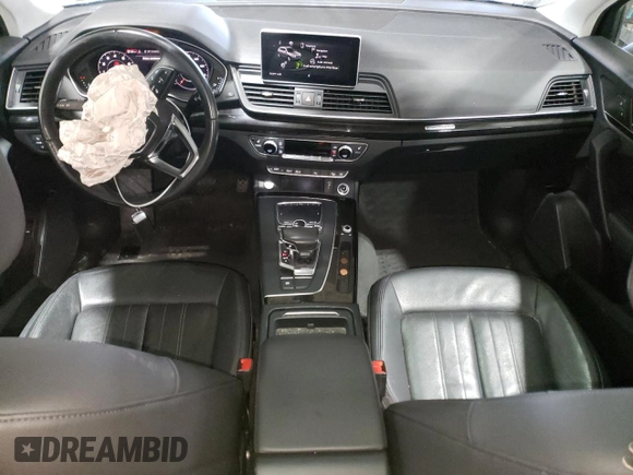 2018 Audi Q5 Premium Plus with VIN WA1BNAFY0J2234930, listed as a Copart auction lot 50654095 with 65,442 mi miles and Salvage Title. Bid and sale history available at carsss.com. Image 8.