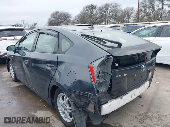 2010 Toyota Prius II with VIN JTDKN3DU4A0129837, listed as a IAAI auction lot 41593439 with 330,081 mi miles. Bid and sale history available at carsss.com. Image 3.