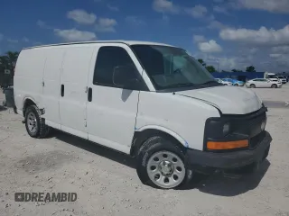 2012 Chevrolet Express Cargo z VIN 1GCSGAFXXC1158990, wystawiony jako Copart lot #58536585 z przebiegiem Nie podano mil oraz Czysty tytuł • Clean title. Historia ofert i sprzedaży dostępna na DreamBid. Obrazek 4.