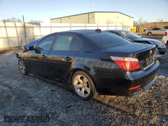 2005 BMW 5 Series 530i with VIN WBANA73535CR57700, listed as a Copart auction lot 87528245 with 255,305 mi miles and Salvage Title. Bid and sale history available at DreamBid. Image 2.
