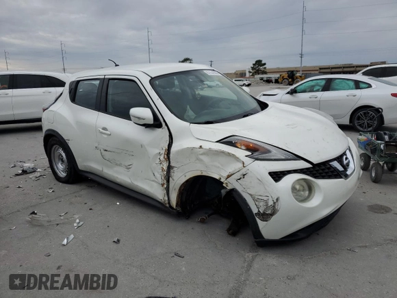 2015 Nissan Juke S with VIN JN8AF5MR9FT509721, listed as a Copart auction lot 87634355 with 131,191 mi miles and Salvage Title. Bid and sale history available at carsss.com. Image 4.