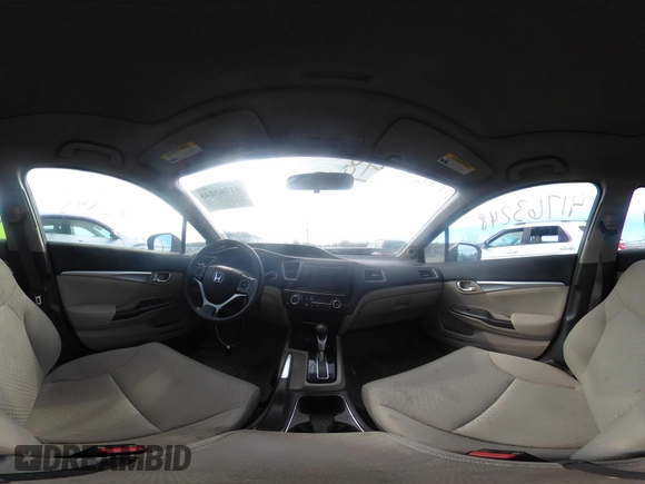 2015 Honda Civic EX with VIN 2HGFB2F86FH507438, listed as a IAAI auction lot 41763248 with 149,860 mi miles and . Bid and sale history available at carsss.com. Image 18.