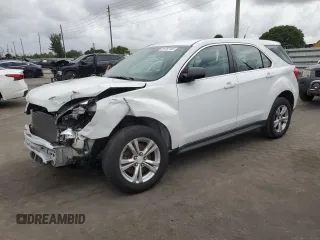2013 Chevrolet Equinox LS z VIN 1GNALBEK9DZ102472, wystawiony jako Copart lot #59792105 z przebiegiem 118 117 mil mil oraz Nie do naprawy • Non repairable. Historia ofert i sprzedaży dostępna na DreamBid. Obrazek 1.
