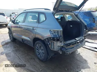 2024 Volkswagen Taos S с VIN 3VV5X7B26RM002498, выставлен на аукционе IAAI как лот 41871172 с пробегом 28 345 миль миль и . История ставок и продаж доступна на DreamBid. Изображение 3.