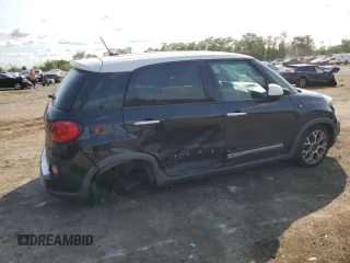 2016 FIAT 500L Trekking with VIN ZFBCFADH3GZ038039, listed as a Copart auction lot 70144554 with 97,598 mi miles and Salvage Title. Bid and sale history available at carsss.com. Image 3.