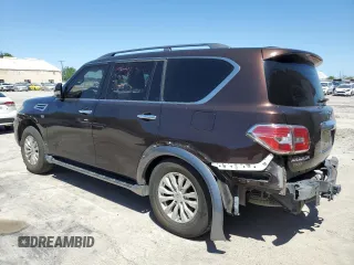 2017 Nissan Armada Platinum z VIN JN8AY2ND4H9006836, wystawiony jako Copart lot #51253595 z przebiegiem 149 729 mil mil oraz Szkoda całkowita • Salvage title. Historia ofert i sprzedaży dostępna na DreamBid. Obrazek 2.