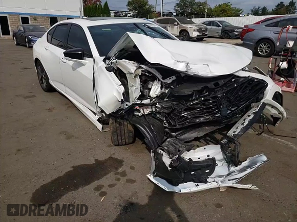 2024 Acura TLX w/A-Spec Package with VIN 19UUB6F52RA000513, listed as a Copart auction lot 70409754 with 0 mi miles and Salvage Title. Bid and sale history available at carsss.com. Image 11.