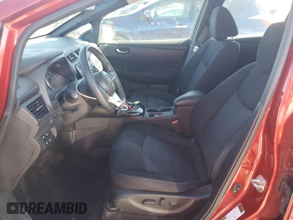 2020 Nissan LEAF SV Plus with VIN 1N4BZ1CP8LC304327, listed as a Copart auction lot 50620875 with 72,118 mi miles and Salvage Title. Bid and sale history available at DreamBid. Image 7.