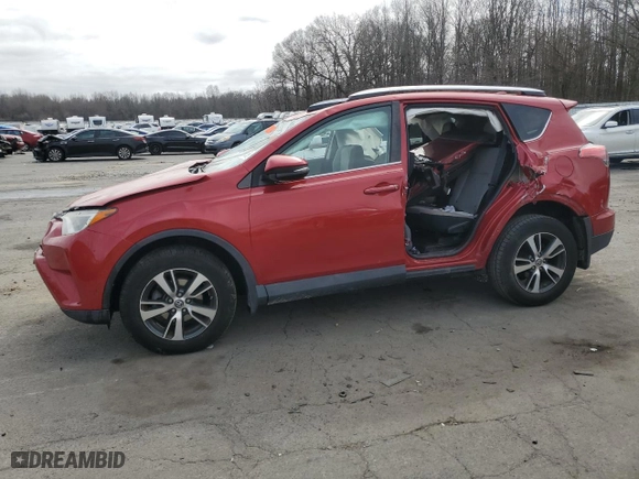 2016 Toyota RAV4 XLE with VIN 2T3RFREV5GW483179, listed as a Copart auction lot 49007185 with 120,022 mi miles and Salvage Title. Bid and sale history available at carsss.com. Image 1.