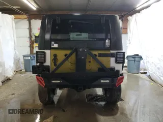 2007 Jeep Wrangler Unlimited X with VIN 1J4GA39187L190061, listed as a Copart auction lot 52420685 with 217,346 mi miles and Salvage Title. Bid and sale history available at DreamBid. Image 6.