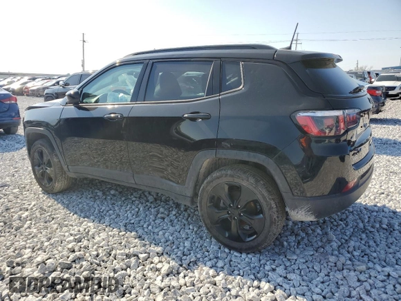 2020 Jeep Compass Latitude z VIN 3C4NJDBB0LT100664, wystawiony jako Copart lot #47980585 z przebiegiem 78 548 mil mil oraz Szkoda całkowita • Salvage title. Historia ofert i sprzedaży dostępna na DreamBid. Obrazek 2.