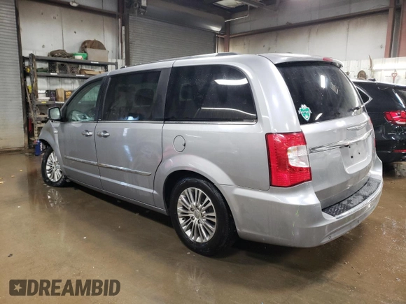 2014 Chrysler Town & Country Touring-L with VIN 2C4RC1CG8ER225017, listed as a Copart auction lot 88075505 with 158,392 mi miles and Salvage Title. Bid and sale history available at carsss.com. Image 2.