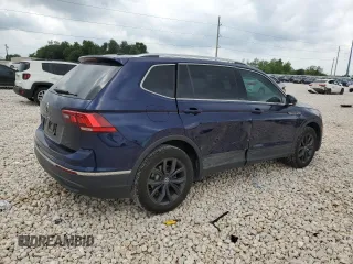 2024 Volkswagen Tiguan SE with VIN 3VVNB7AX0RM156717, listed as a Copart auction lot 54706775 with 419 mi miles and Salvage title. Bid and sale history available at DreamBid. Image 3.