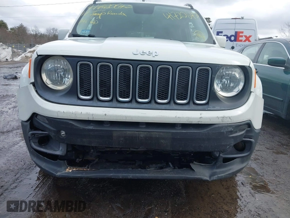 2017 Jeep Renegade Latitude with VIN ZACCJBBB2HPF77848, listed as a IAAI auction lot 41720643 with 145,308 mi miles. Bid and sale history available at carsss.com. Image 6.