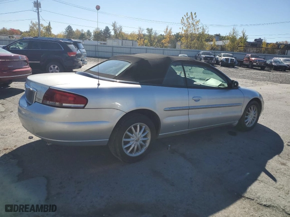 2002 Chrysler Sebring LXi with VIN 1C3EL55R62N327613, listed as a Copart auction lot 76669144 with 57,725 mi miles and Salvage Title. Bid and sale history available at carsss.com. Image 3.