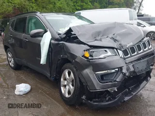 2018 Jeep Compass Latitude with VIN 3C4NJDBB5JT337129, listed as a IAAI auction lot 42330631 with 126,827 mi miles and . Bid and sale history available at DreamBid. Image 1.