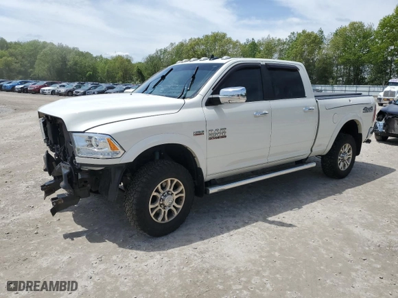 2018 Ram 2500 Laramie with VIN 3C6UR5FJ1JG420181, listed as a Copart auction lot 53761744 with 73,699 mi miles and Salvage Title. Bid and sale history available at carsss.com. Image 1.