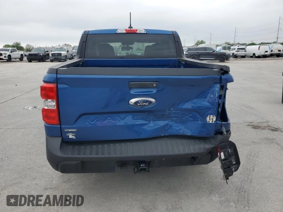 2023 Ford Maverick XL with VIN 3FTTW8E34PRA40055, listed as a Copart auction lot 51502775 with Not Provided miles and Salvage Title. Bid and sale history available at DreamBid. Image 6.