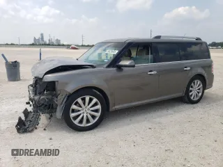 2013 Ford Flex Limited z VIN 2FMHK6DT5DBD33024, wystawiony jako Copart lot #55529605 z przebiegiem 169 302 mil mil oraz Szkoda całkowita • Salvage title. Historia ofert i sprzedaży dostępna na DreamBid. Obrazek 1.