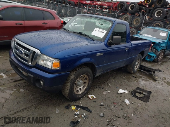 2011 Ford Ranger XL with VIN 1FTKR1AD8BPA17192, listed as a IAAI auction lot 41416338 with 161,741 mi miles. Bid and sale history available at carsss.com. Image 2.