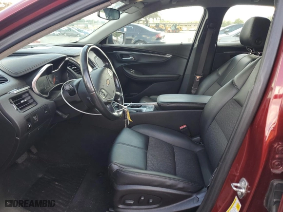 2017 Chevrolet Impala LT with VIN 2G1105S35H9141021, listed as a Copart auction lot 52099005 with 119,446 mi miles and Salvage Title. Bid and sale history available at carsss.com. Image 7.