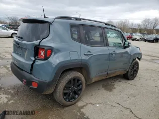 2018 Jeep Renegade Latitude with VIN ZACCJBBB8JPH98991, listed as a Copart auction lot 49357325 with 115,114 mi miles and Salvage Title. Bid and sale history available at carsss.com. Image 3.