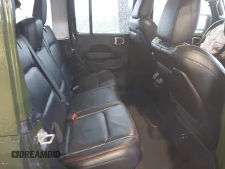 2021 Jeep Wrangler Unlimited Rubicon with VIN 1C4HJXFG4MW543254, listed as a IAAI auction lot 42316180 with 50,696 mi miles and . Bid and sale history available at DreamBid. Image 8.