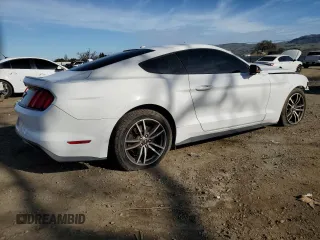 2015 Ford Mustang EcoBoost with VIN 1FA6P8TH0F5339753, listed as a Copart auction lot 46123435 with 116,292 mi miles and Salvage Title. Bid and sale history available at DreamBid. Image 3.
