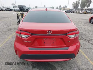 2020 Toyota Corolla LE with VIN 5YFEPRAE0LP091040, listed as a IAAI auction lot 42020079 with 39,031 mi miles and . Bid and sale history available at DreamBid. Image 16.
