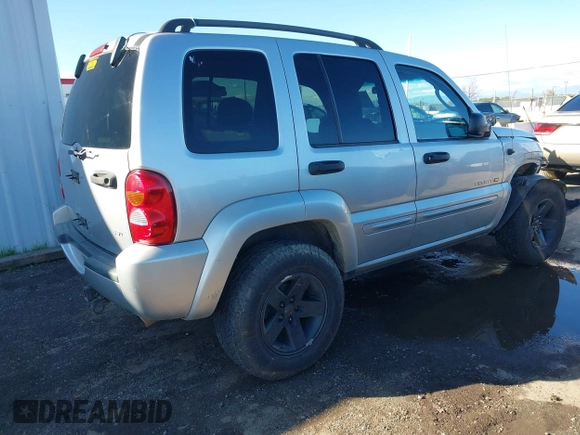 2002 Jeep Liberty Limited with VIN 1J8GL58K02W296204, listed as a IAAI auction lot 41527961 with 195,837 mi miles and . Bid and sale history available at carsss.com. Image 4.