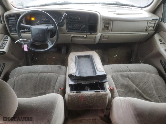 2001 Chevrolet Tahoe LT with VIN 1GNEC13T51R197521, listed as a Copart auction lot 51053265 with 319,590 mi miles and Salvage Title. Bid and sale history available at carsss.com. Image 8.