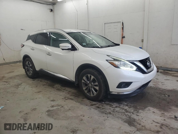 2015 Nissan Murano Platinum with VIN 5N1AZ2MH3FN210007, listed as a Copart auction lot 54654335 with 111,134 mi miles and Salvage title. Bid and sale history available at DreamBid. Image 4.