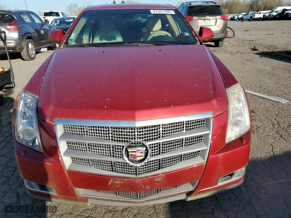 2009 Cadillac CTS RWD w/1SB with VIN 1G6DV57V690134156, listed as a Copart auction lot 47321595 with 0 mi miles and Clean Title. Bid and sale history available at carsss.com. Image 1.