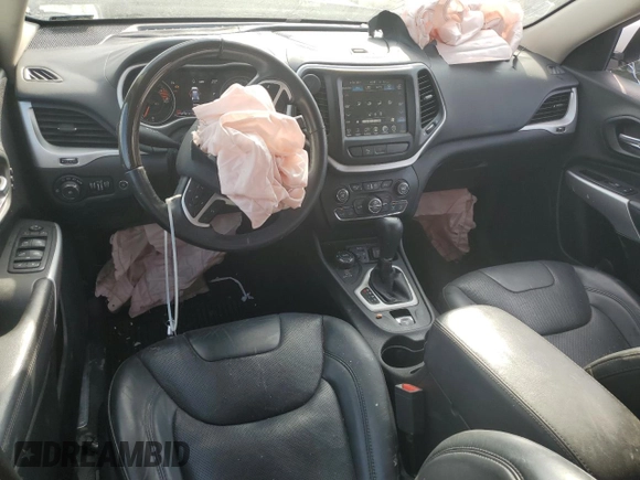 2018 Jeep Cherokee Overland with VIN 1C4PJMJX9JD594323, listed as a Copart auction lot 76238794 with 71,870 mi miles and Salvage Title. Bid and sale history available at carsss.com. Image 8.