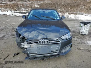 2018 Audi A4 Premium with VIN WAUDNAF46JA143840, listed as a Copart auction lot 45106615 with 0 mi miles and Salvage Title. Bid and sale history available at carsss.com. Image 5.