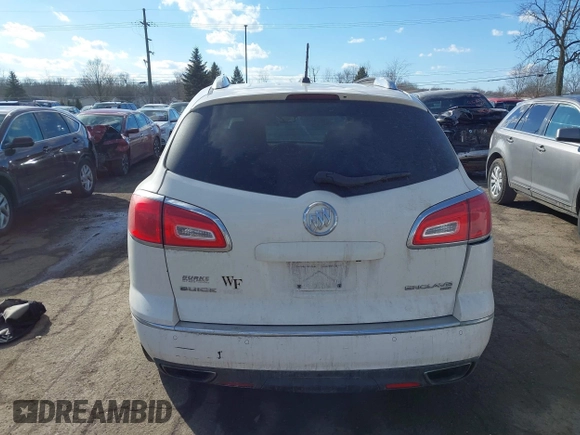 2015 Buick Enclave Leather with VIN 5GAKVBKD7FJ162413, listed as a IAAI auction lot 41625719 with 211,516 mi miles and . Bid and sale history available at carsss.com. Image 17.