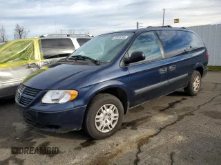 2005 Dodge Caravan SE with VIN 1D4GP24RX5B283570, listed as a Copart auction lot 87555195 with 71,193 mi miles and Salvage Title. Bid and sale history available at DreamBid. Image 1.
