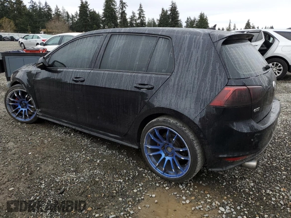 2016 Volkswagen Golf GTI S with VIN 3VW5T7AU9GM006889, listed as a Copart auction lot 49655875 with 127,410 mi miles and Salvage Title. Bid and sale history available at carsss.com. Image 2.