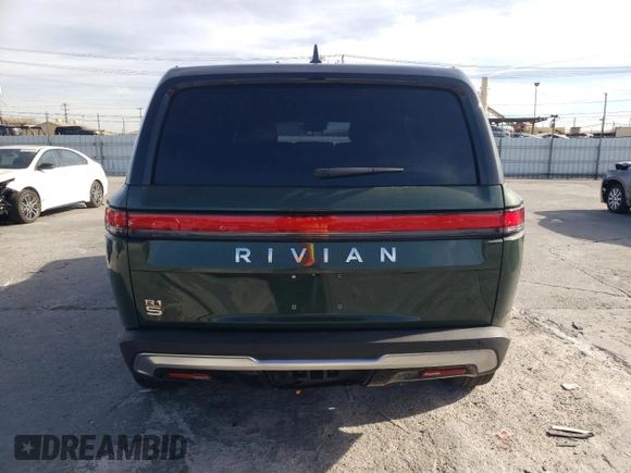 2024 Rivian R1S Adventure z VIN 7PDSGABA6RN033514, wystawiony jako Copart lot #89296455 z przebiegiem Nie podano mil oraz Szkody całkowita. Historia ofert i sprzedaży dostępna na DreamBid. Obrazek 6.