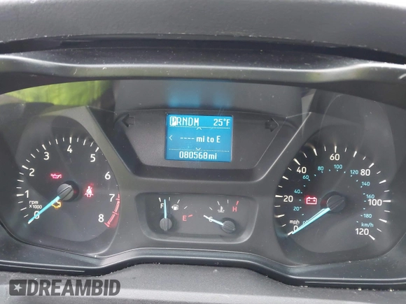 2017 Ford Transit XL with VIN 1FBZX2YM3HKA40535, listed as a IAAI auction lot 41364177 with 80,568 mi miles and . Bid and sale history available at DreamBid. Image 7.