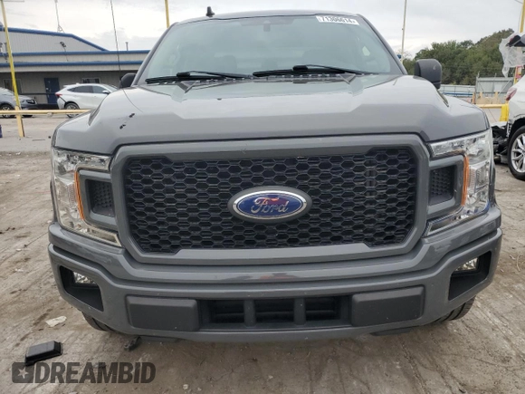 2020 Ford F-150 XL with VIN 1FTEW1CP8LFC51319, listed as a Copart auction lot 71306614 with 56,373 mi miles and Salvage Title. Bid and sale history available at carsss.com. Image 5.