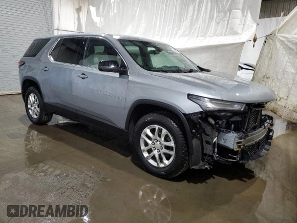 2023 Chevrolet Traverse LS with VIN 1GNEVFKW9PJ122556, listed as a Copart auction lot 47780755 with 65,204 mi miles and Clean Title. Bid and sale history available at carsss.com. Image 4.